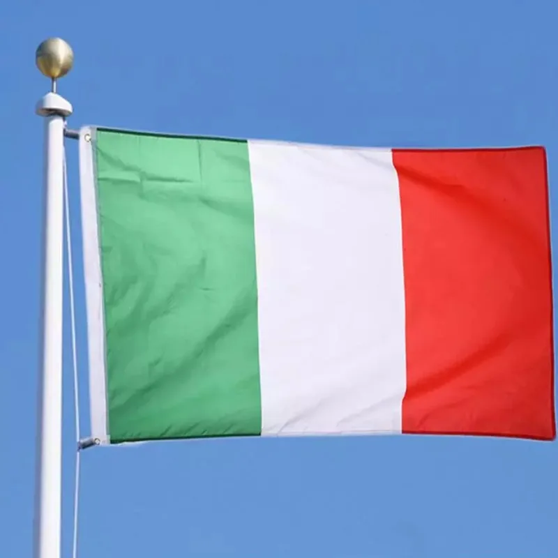 90X150cm Taliansko Národnej Vlajky Zástavy Činnosť Festival Prehliadka Oslava Outdoor Domáce Dekorácie talianske Vlajky Obrázok 0