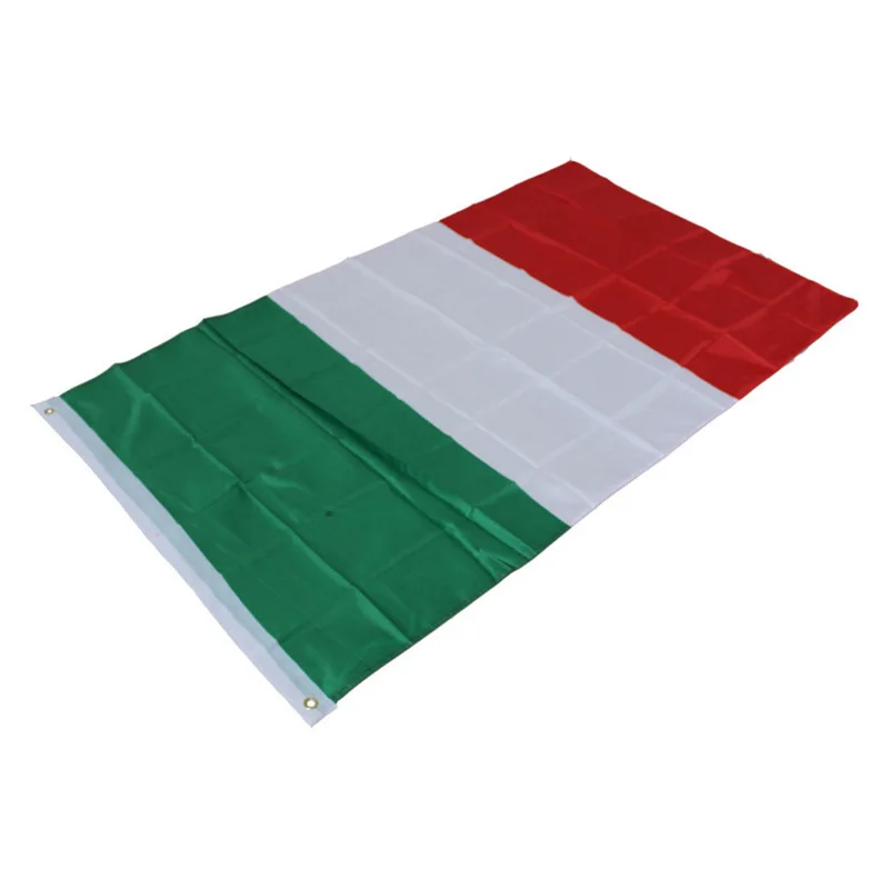 90X150cm Taliansko Národnej Vlajky Zástavy Činnosť Festival Prehliadka Oslava Outdoor Domáce Dekorácie talianske Vlajky Obrázok 2