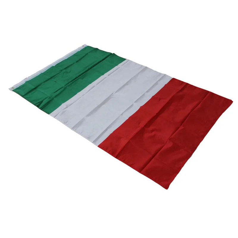 90X150cm Taliansko Národnej Vlajky Zástavy Činnosť Festival Prehliadka Oslava Outdoor Domáce Dekorácie talianske Vlajky Obrázok 3