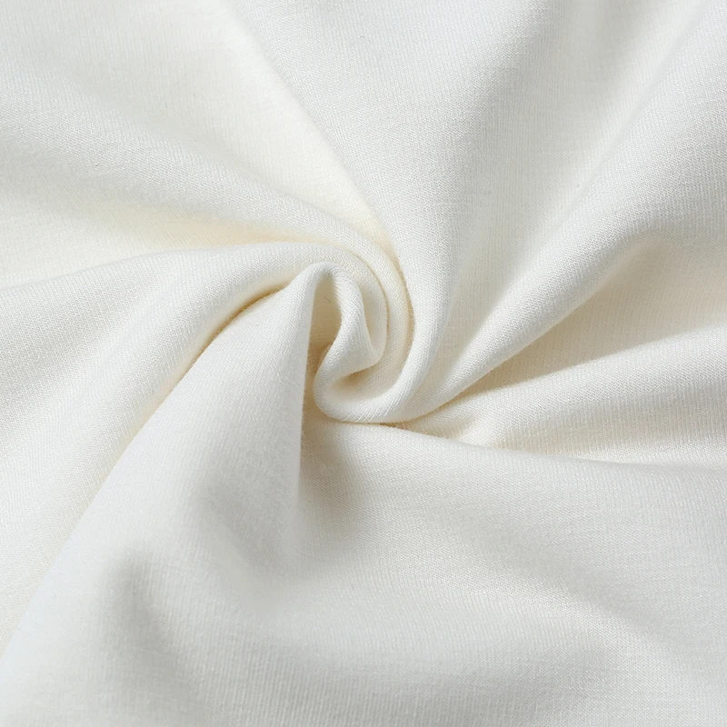 biela turtleneck falošné dvoch-dielny dlhým rukávom klesnutie tričko pre ženy jar farbou trička, topy dizajn s Obrázok 3