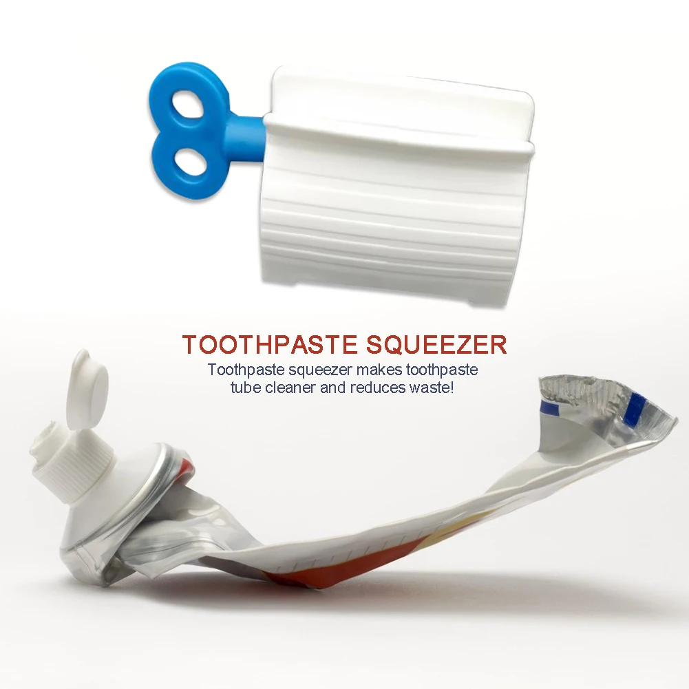 Multifunkčné Prenosné Koľajových Zubná Pasta Squeezer Príručka Stlačte Nástroje Plastové Zubná Pasta Držiteľ Organizátor Kúpeľňových Doplnkov Obrázok 0