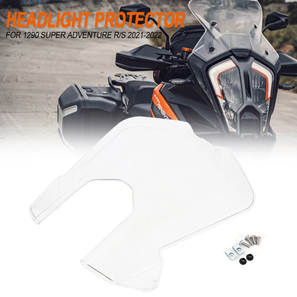 Nové Motocyklové Príslušenstvo Svetlometu Chránič Svetla Kryt Ochranný Kryt Akryl 2021 2022 Pre 1290 Super Adventure R S Obrázok 0